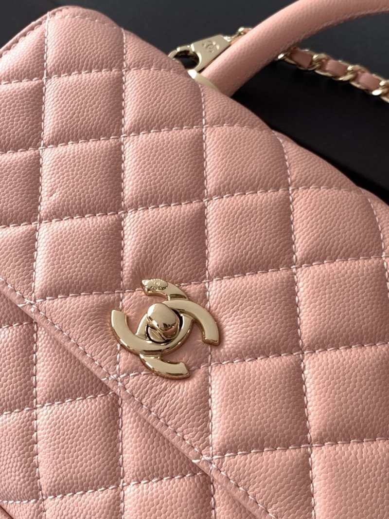 Ch**el top handle bags